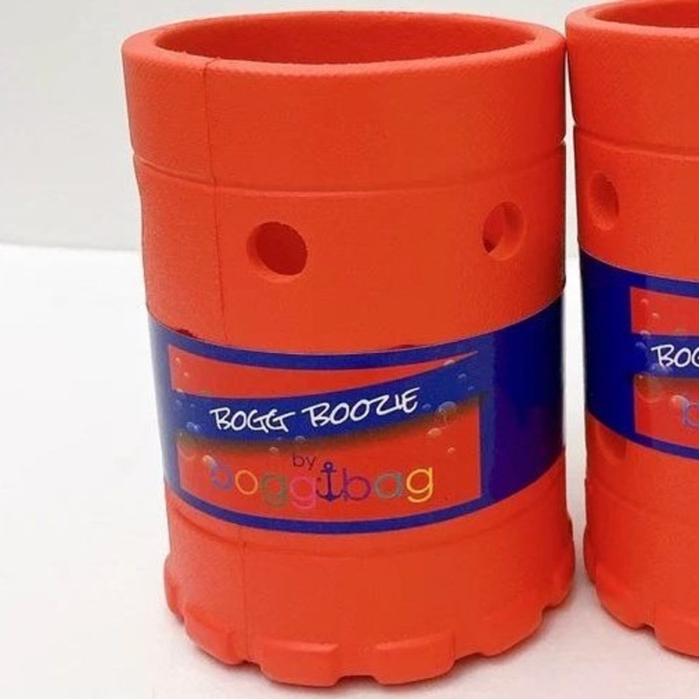 Bogg Bag Bogg Boozie Insulated EVA Foam Can Cooler Drink Holder Orange 12oz